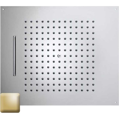 Plafond de douche à 2 jets et avec flexible or Dream - BOSSINI H389250021 (1/2)