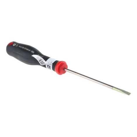 Facom – Tournevis plat Protwist Ø4mm – Lame 100mm pour accès dans les puits – Pour bois dur et teck – Vissage rapide en série (1/4)