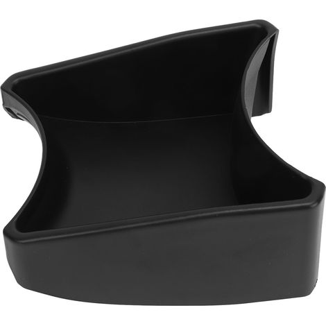 Boîte de rangement centrale pour Fiat 500 2011-2015, organiseur avec porte-gobelet, remplacement du vide-poche, compartiment de stockage en plastique noir, accessoire intérieur auto. (1/5)