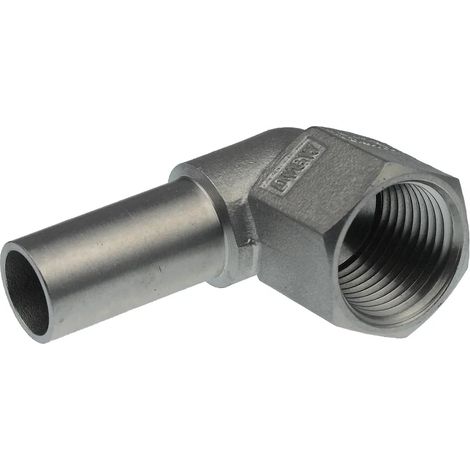 VSH SudoPress Acero Inoxidable Codo Adaptador 90° ØF 15xRp1/2" Tipo SP6710V, 6552161