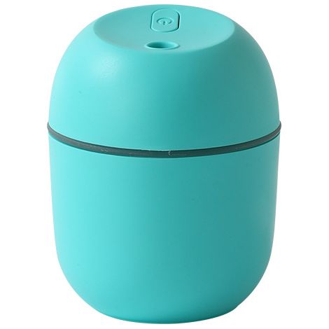 Umidificatore USB portatile mini – 220 ml, per casa e ufficio, design verde con motivo uova di Pasqua, silenzioso e compatto