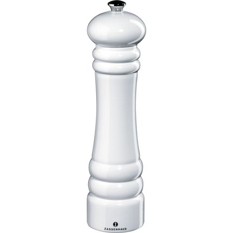Macina sale Zassenhaus Berlin, diametro 6x24 cm, bianco