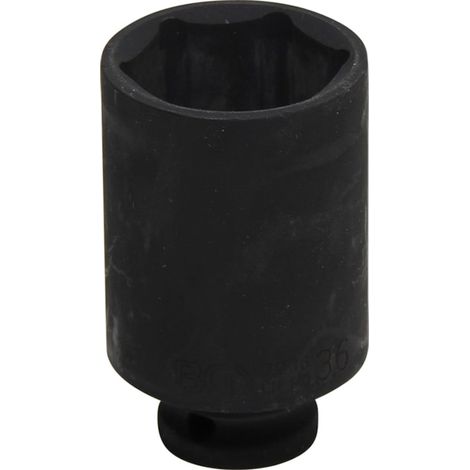 Clé à douille à impact longue, 36 mm, 1/2", (1/2)