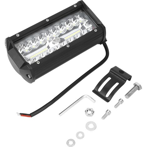 Phares antibrouillard de conduite ultra-lumineux à 40 LED blanches de 120 W pour modification de camions et voitures (1/2)