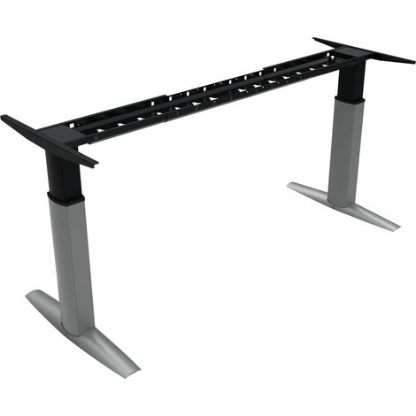 STIER Elektrisch höhenverstellbares Tischgestell 501-23, 68-120cm, 175kg Nutzlast, Breite variierbar, pulverbeschichtet (1/3)