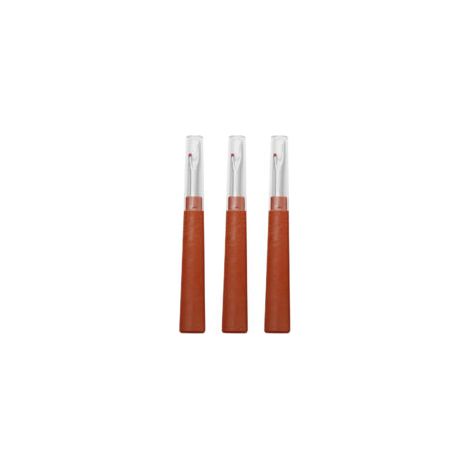 3-teiliges Premium-Nahttrenner-Set mit hochwertiger Edelstahlklinge und Premium-Schutzkappe – Crezuo