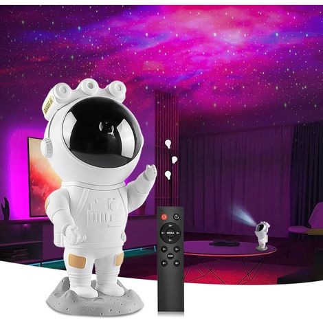 Filiyano – Projecteur LED Astronaute Galaxie Veilleuse Ciel Étoilé, Projecteur d'étoiles Astronaute avec Minuteur et Télécommande pour Chambre (1/5)