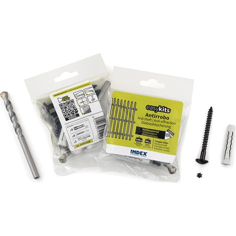 (Boite de 12) Kit de fixation anti-effraction (1/2)