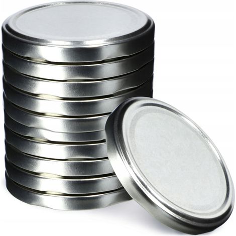 KADAX 10x Glasdeckel Fi 82 Kappen für Gläser Deckel Konserven