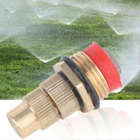Garden Irrigation Sprinkler Misting Spray Nozzle Adjustable Watering Spray‑head G1/2''