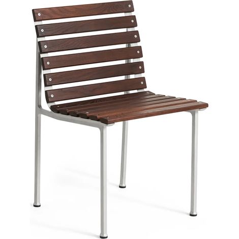 [GEBRAUCHT] B-Ware Hay Traverse Outdoor Stuhl Gartenstuhl Aluminium Esche Geölt Outdoorstuhl