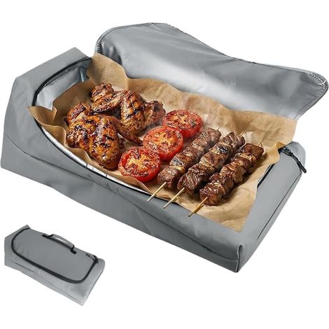Sac de Repos pour Viande Organisateur étanche Barbecue Couverture la BBQ - Dinde, Poitrine, Fête, Anniversaire, Cuisine, Camping, Cadeau (1/5)
