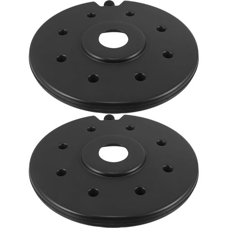 2pièces Poids Pour Ventilateur De Plafond Kit Équilibrage De Remplacement Pour Poids De Ventilateur à Pales Noir Outil Équilibrage (1/5)