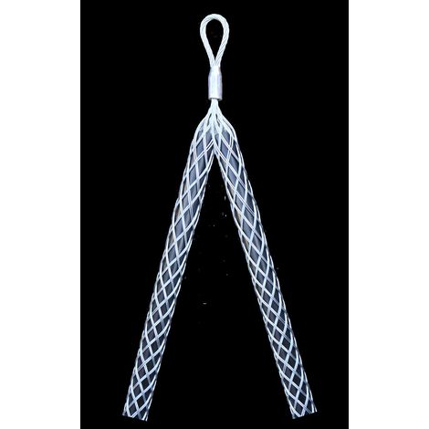 SB225SDG Tire-câble simple boucle 2 tresses SD 25 à 45 mm acier galvanisé