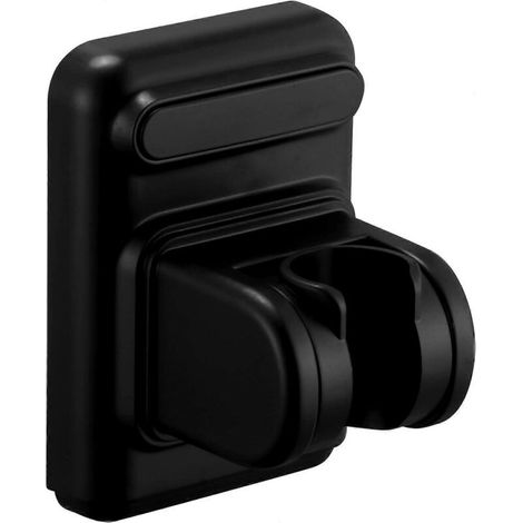 Self-adhesive shower head holder, ABS shower head holder, adjustable shower holder, wall-mounted shower bar holder (1/5)