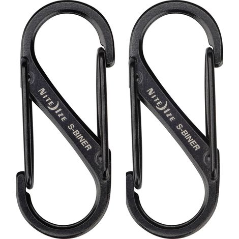 NITE Ize NI-SB1-2PK-01 Mousqueton 40 mm x 1.42 mm 2 pc(s) (1/5)