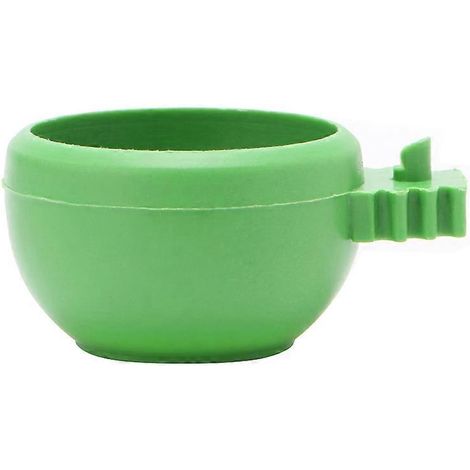 Bols d'alimentation en plastique pour oiseaux avec poignée – Gamelle nourriture & abreuvoir pour cage perroquet, taille M.