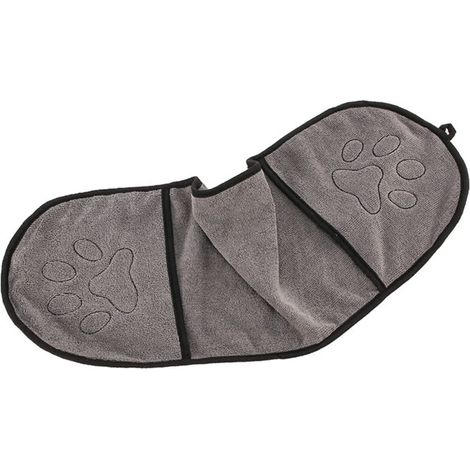 Serviettes de bain universelles pour animaux de compagnie, paquet de 2 serviettes pour animaux de compagnie, serviettes pour chiens, grandes serviettes de bain, peignoirs de bain en microfibre pour ch