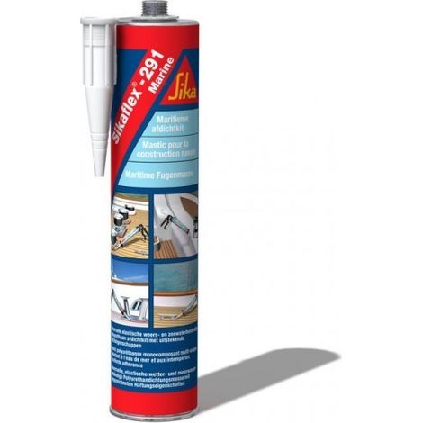 SIKA 291 POLIURETANO PEGAMENTO SELLADOR MARINO TUBO 300 CM NEGRO