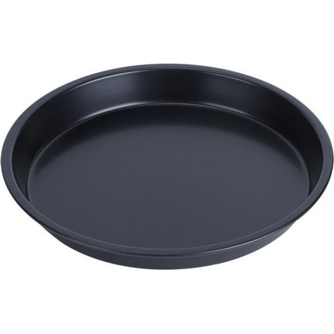 Vvikizy Plateau de cuisson de pizza Plat à Pizza Moule à Pain à Gâteau Rond Antiadhésif Plat de art lutrin 6 8 pouces de largeur (1/5)