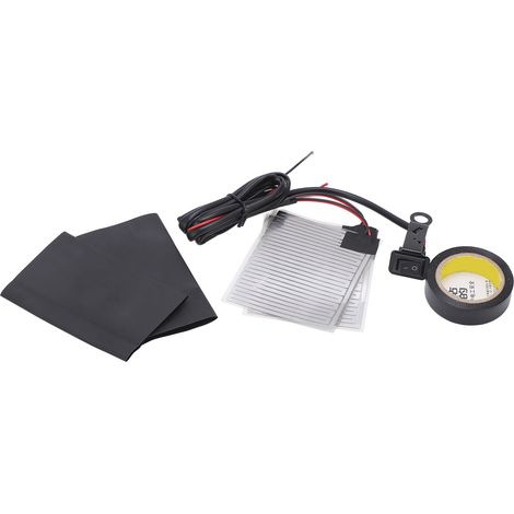 Poignées chauffantes universelles moto kit électrique 12V réchauffeur guidon insert caoutchouc antidérapant (1/5)