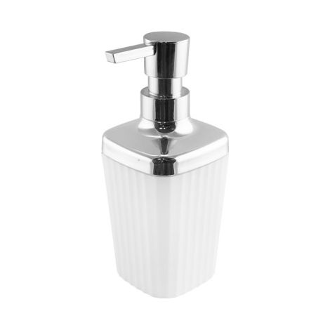 Set De Baño 6 Piezas Blanco Cromo  Acabado Cromado (1/5)
