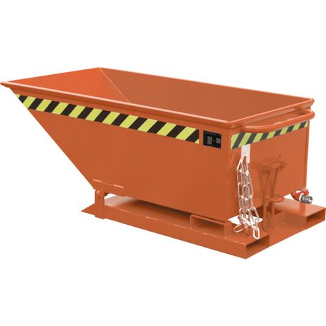 Bauer Südlohn Benne basculante à copeaux SKN 250, peint, orange jaune