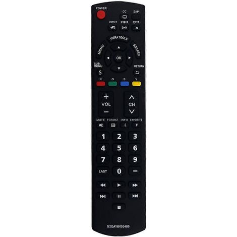 Télécommande de remplacement N2QAYB000485 pour téléviseurs LED LCD Panasonic TC-32LX24, TC-32LX700, TC-42LD24, TC-42LS24 et TC-42PS14 (1/5)