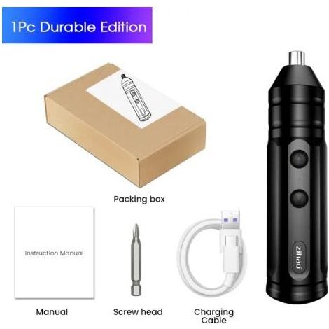 Ensemble de tournevis électriques sans fil, rechargeables, intelligents, automatiques, multifonctions (1/5)