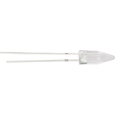 TRU COMPONENTS 1557376 LED bedrahtet  Weiß Rund 5 mm 2180 mcd 60 ° 20 mA 3.4 V