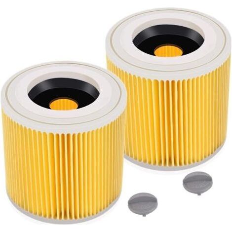 ALLIANDIS2 filtres à sac pour karcher wd3 Premium, wd2, wd3, wd3p, mv2, mv3 - filtre wd3 - accessoires de filtre de remplacement pour aspirateur k228rcher 6.414-552.0 / 64145520 (1/5)