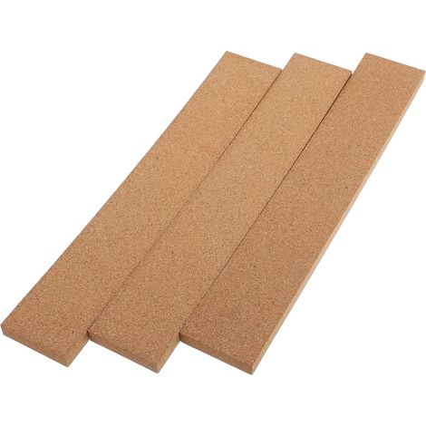 Lot de 3 bandes adhésives en liège pour tableau d'affichage mural (1/5)