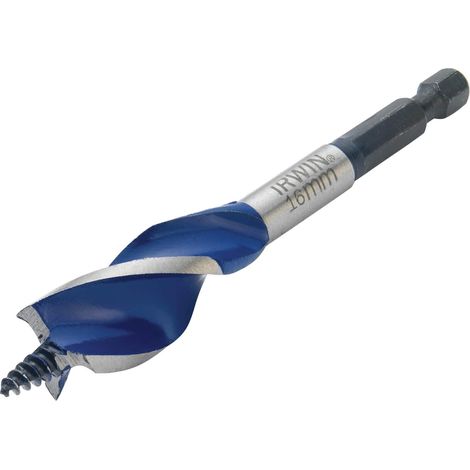 IRWIN Blue Groove 6X Stubby Wood Bit 16 X 100Mm
