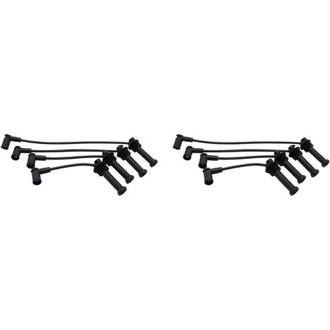 Kit de 8 câbles d'allumage haute tension pour Ford Focus 1.6 TI, 1.6, 1.4, 1.6 16V et 1.4 PROSPARK (pour bougies OES530) (1/5)
