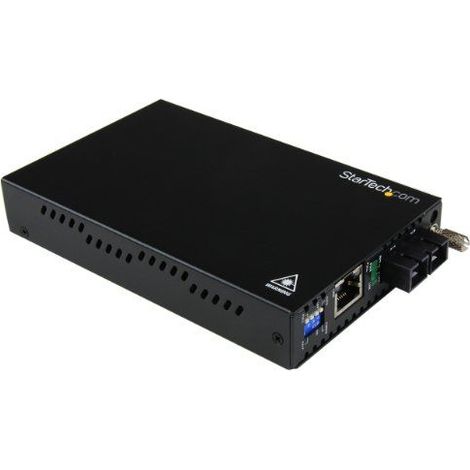 STARTECH.com ET91000SC2 Conversor de medios Gigabit Ethernet RJ45 a fibra SC multimodo 550 m (1/5)