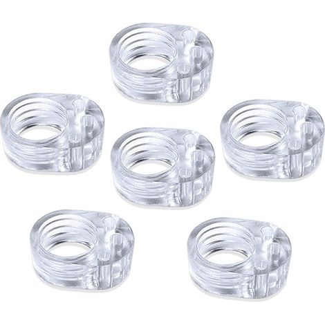 Türstopper, 6 Silikon-Türpolster, Türstopper, Türgriff, Türdämpfer, Wandschutz, Türgriffschutz, Türstopper