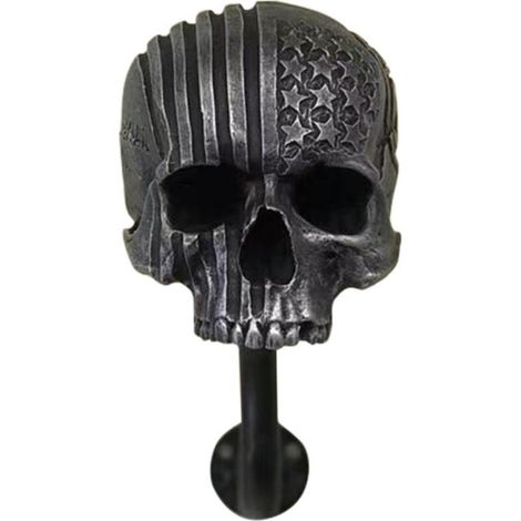 Casque de CrâNe Hauteur Mural Mot de Moto Casque Casque Casque Casque Ghost Head Mur Mur Skull Ornement Plastic Skull (1/5)