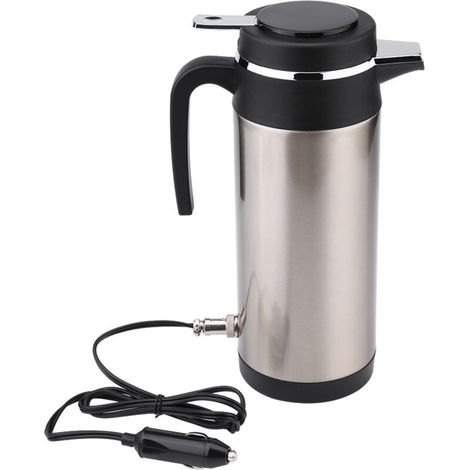 1200 ml 12 V Edelstahl-Wasserkocher, Reise-Thermoskanne, beheizbare Wasserflasche (1/5)