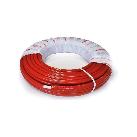 TUBO MULTISTRATO NICOLL SYSTEM COIBENTATO ROSSO 16 x 2