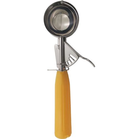 Cuillère À Glace - Déclencheur Manuel En Acier Inoxydable - Pour Glace, Boules De Melon, Boulettes De Viande, Pâte À Cookies - 1 Pièce (1/5)