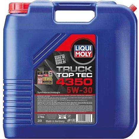 Huile moteur LIQUI MOLY Top Tec Truck 4350 5W-30 bidon 20l