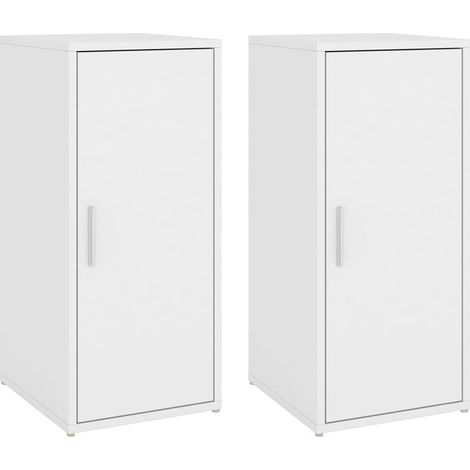 Scarpiere mobiletto portascarpe mobile per ingresso corridoio soggiorno set da 2 32 x 35 x 70 cm truciolato bianco 020022125