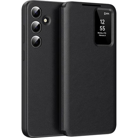 Samsung Galaxy S25+ Plus Smart View Wallet Flip Case, Schwarz (1/5)