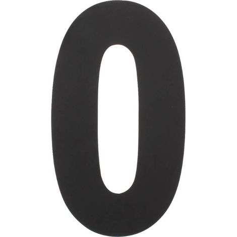 Maison numéro 0 XXL Numbra 50cm noir - 0023.402120