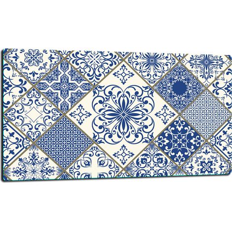 Glas-Schutzplatte für Herd 90x52 Mosaik (1/5)