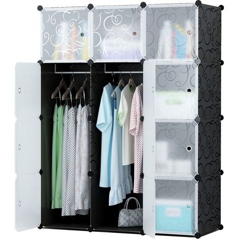 Modularer Kleiderschrank 12x