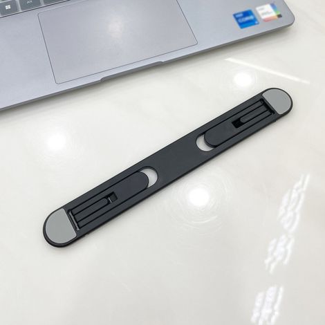 Laptop-Tischständer, Laptop-Kühlständer, Tastaturerhöhung, höhenverstellbarer ergonomischer Laptopständer, kompatibel mit 10-15,6 Zoll Laptops wie MacBook Air Pro, Dell und HP.