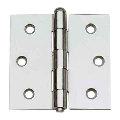 CERNIERA INOX EXTRA PESANTI 65x65 mm - 10 pezzi