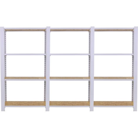 Braun Etagère Extérieure Design blanche 12 tablettes (1/5)