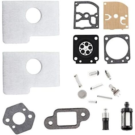Alovez - Kit de Carburateur pour Stihl 017 018 MS170 MS180 Tronçonneuse remplacer 1130 124 0800 Zama RB-77 Filtre à Air Membrane Filtre à Carburant (1/5)